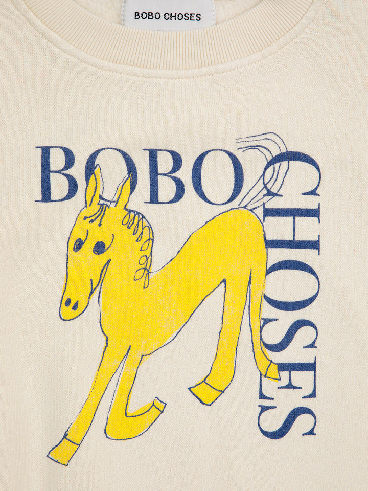 Wonder Horse Sweatshirt by Bobo Choses