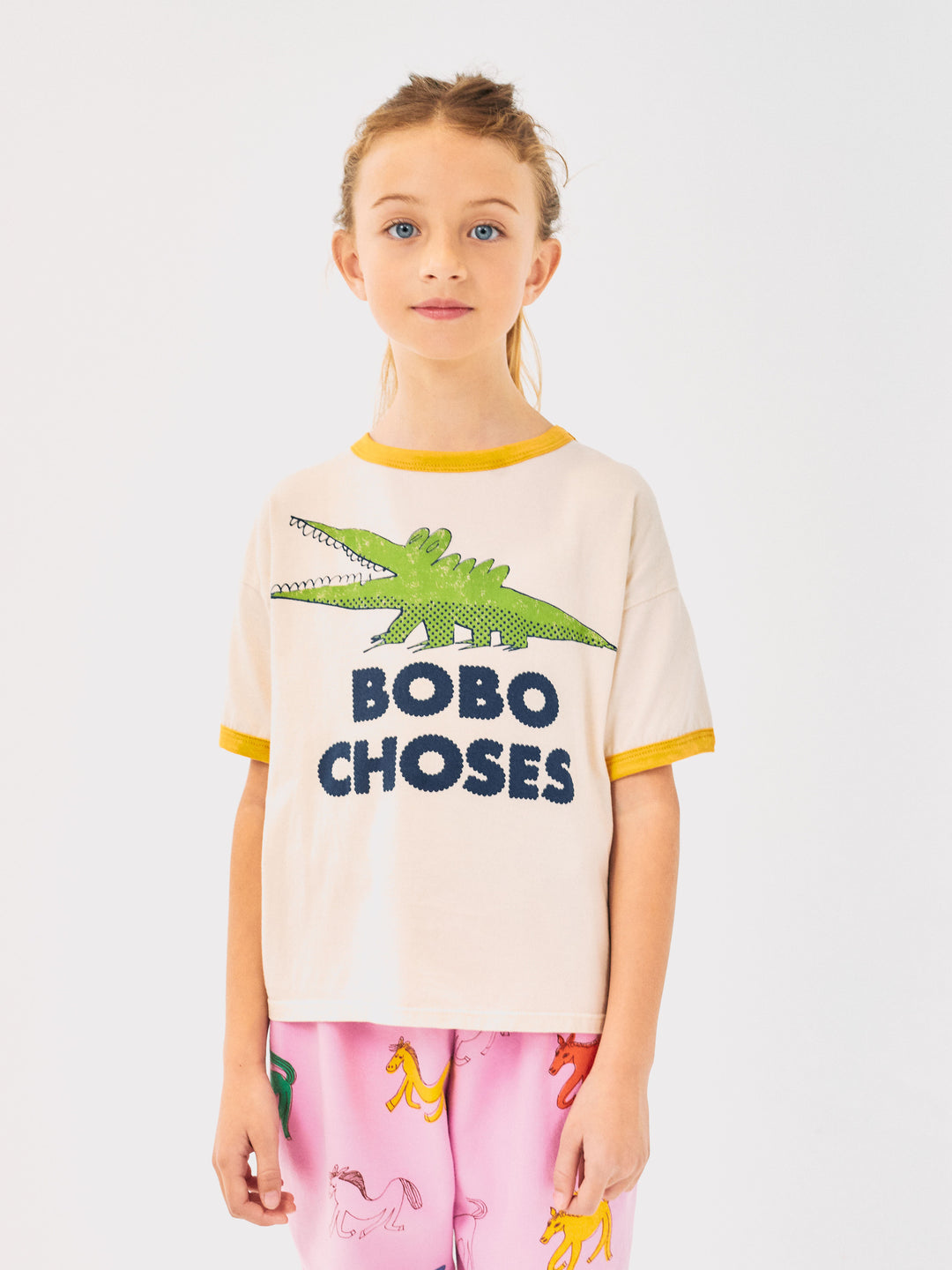 Talking Crocodile T-shirt by Bobo Choses