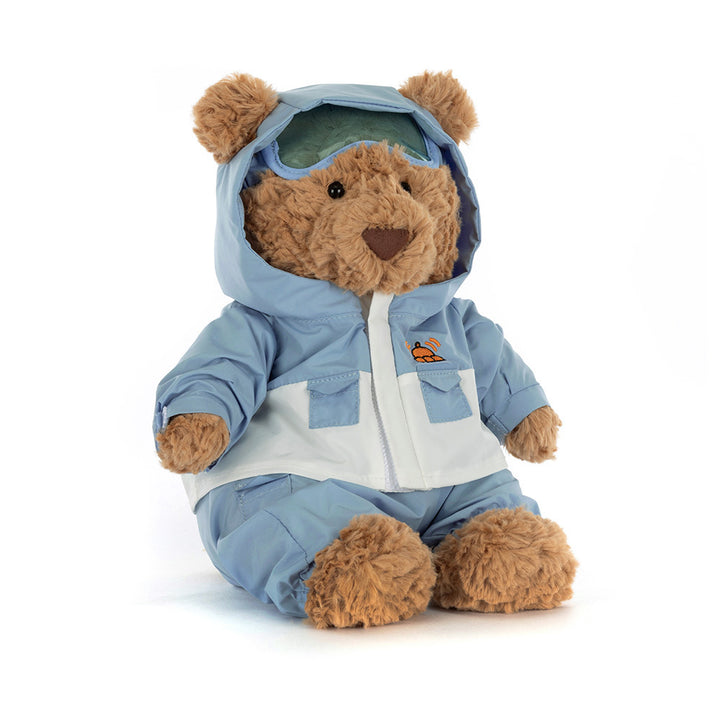 Bartholomew Bear 'Snow Suit' by Jellycat at Babesta