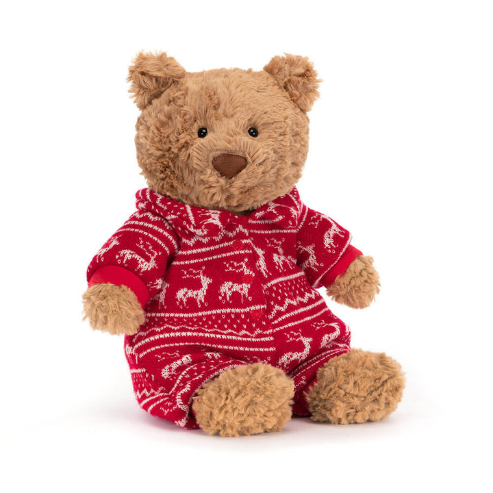 Bartholomew Bear Winter PJ by Jellycat