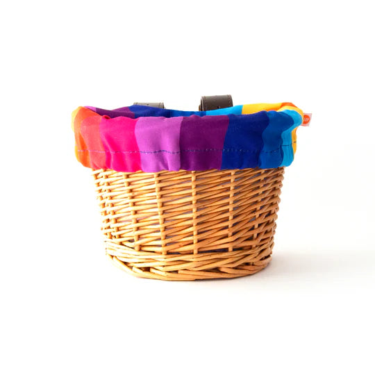 Rainbow Wicker Basket by BEEP