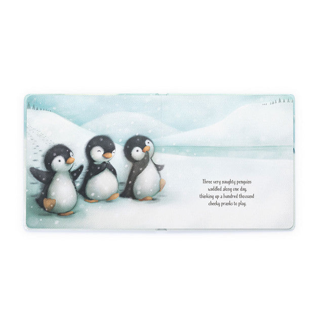 Naughty Penguins book by Jellycat