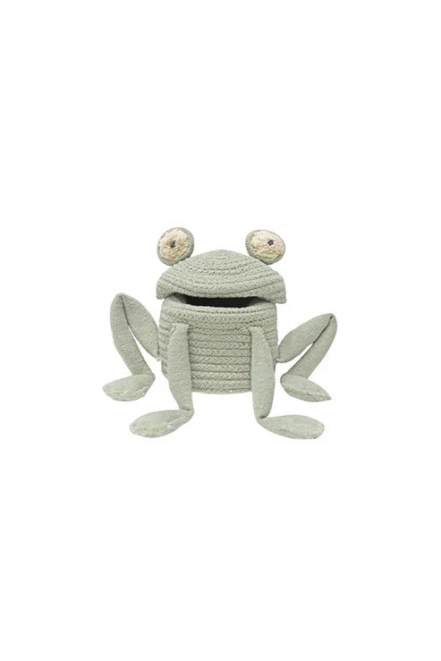 Basket Mini Fred The Frog by Lorena Canals