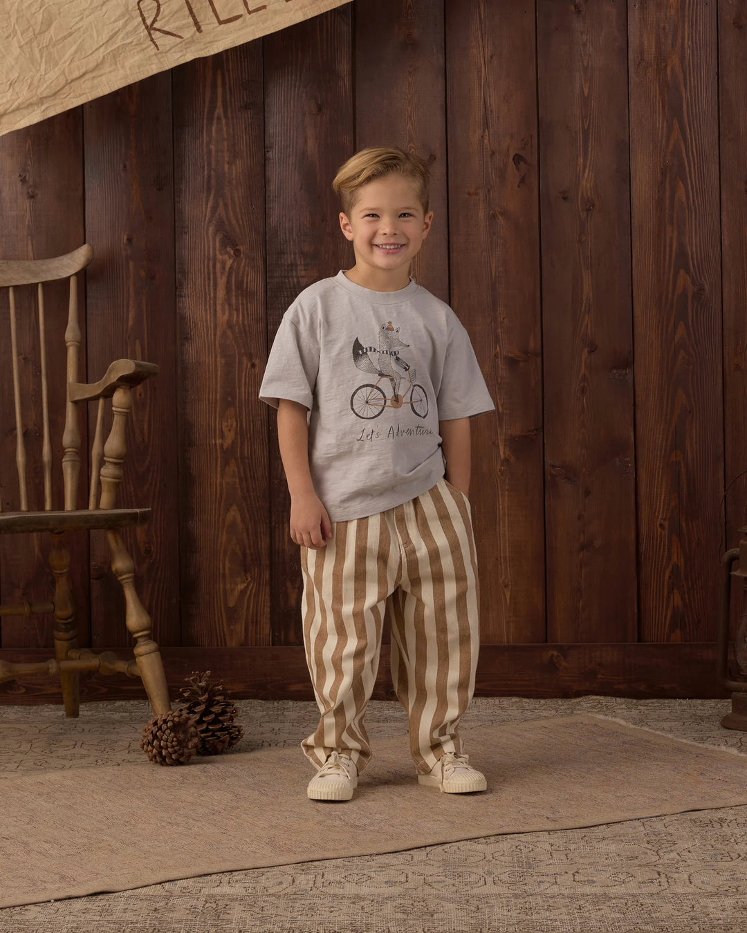 Babesta Relaxed Tee Let's Adventure by Rylee + Cru