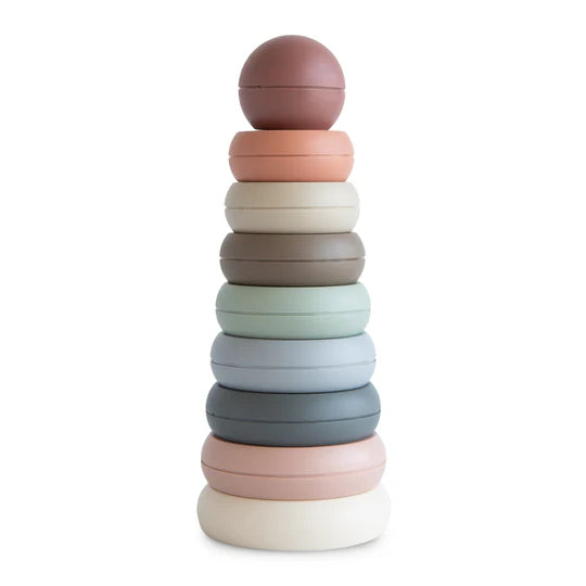 Babesta Mushie Stacking Rings Toy 