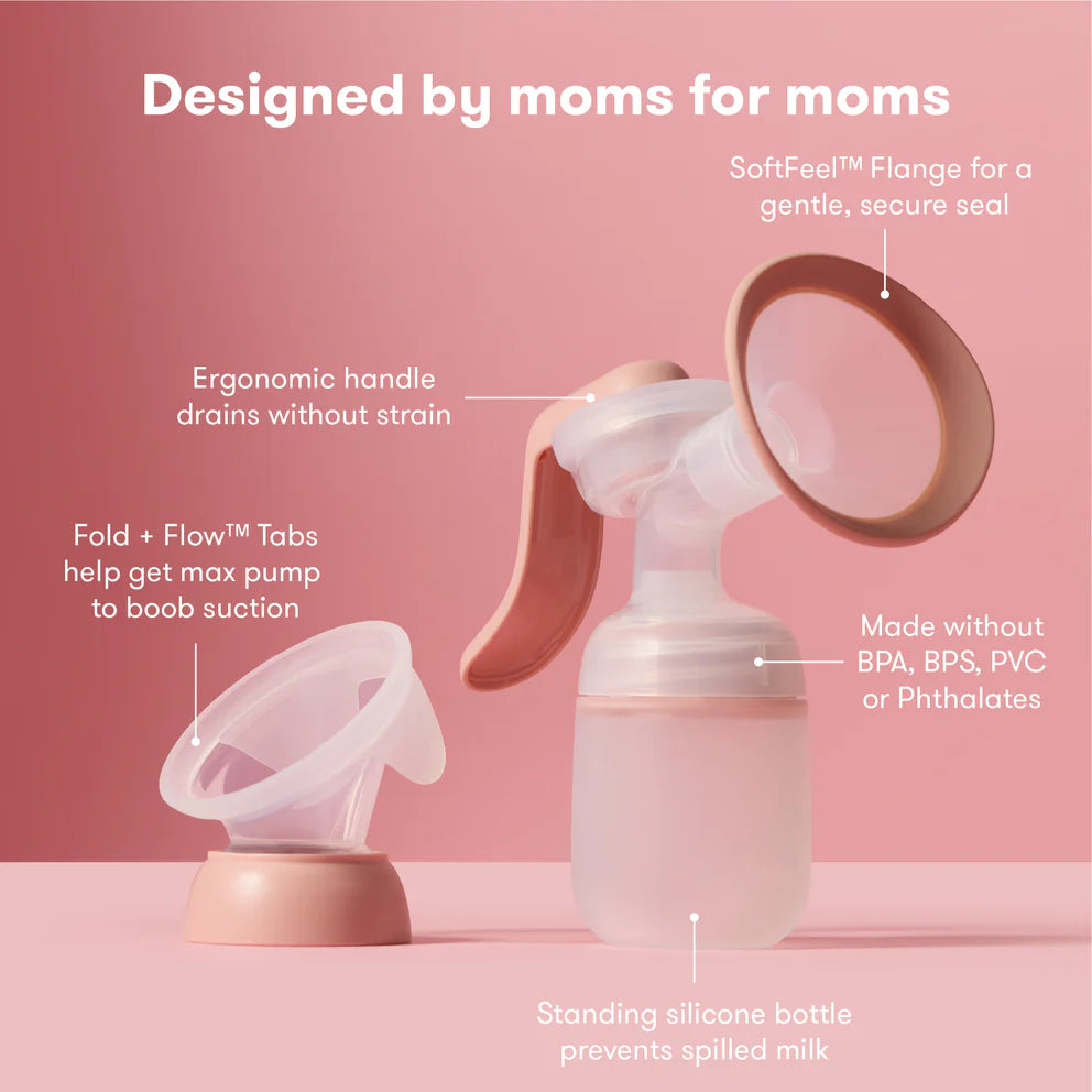 Babesta 2-in-1 Manual Breast Pump by Frida Baby