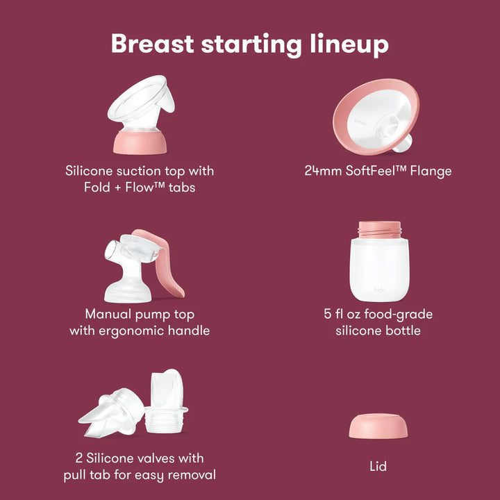 Babesta 2-in-1 Manual Breast Pump by Frida Baby