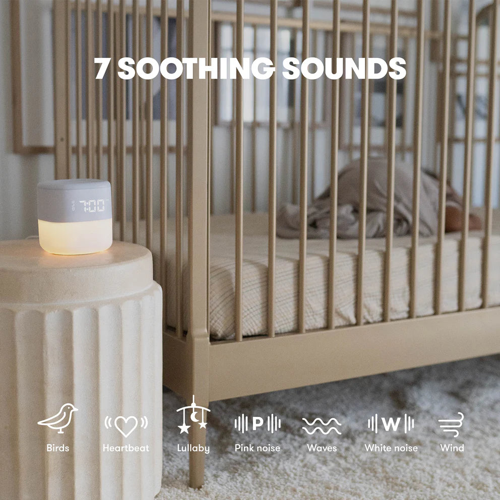 Babesta  3-in-1 Sound Machine + When-to-Wake Clock + Nightlight by Frida baby