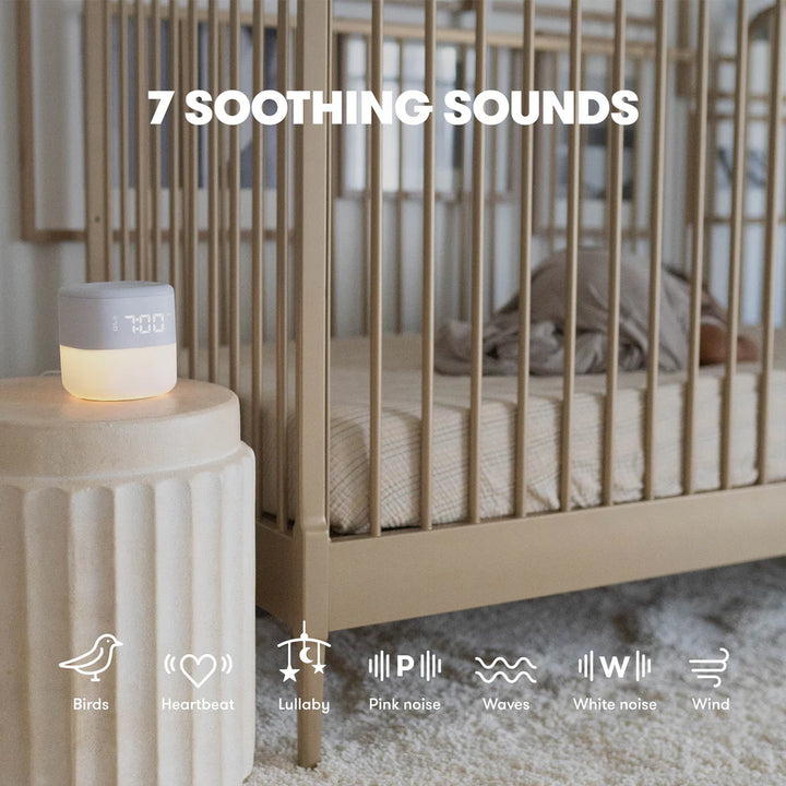 Babesta  3-in-1 Sound Machine + When-to-Wake Clock + Nightlight by Frida baby