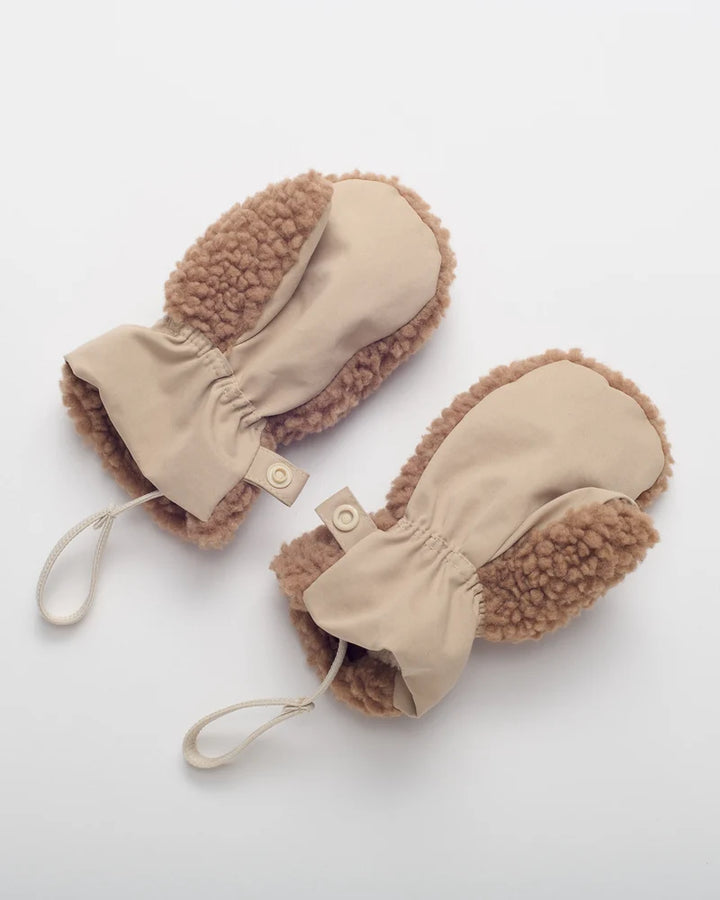 Babesta 7AM-Enfant-Sherpa-Mittens-Benji-Applique