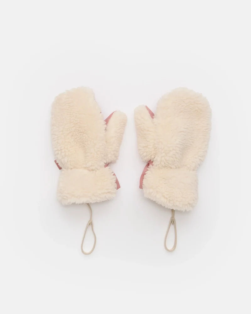Babesta 7AM-Enfant-Sherpa-Mittens-Benji-Applique