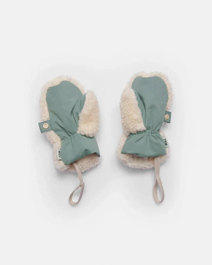 Babesta 7AM-Enfant-Sherpa-Mittens-Benji-Applique