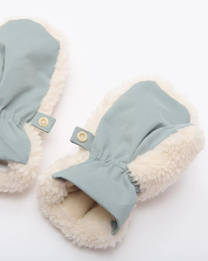 Babesta 7AM-Enfant-Sherpa-Mittens-Benji-Applique