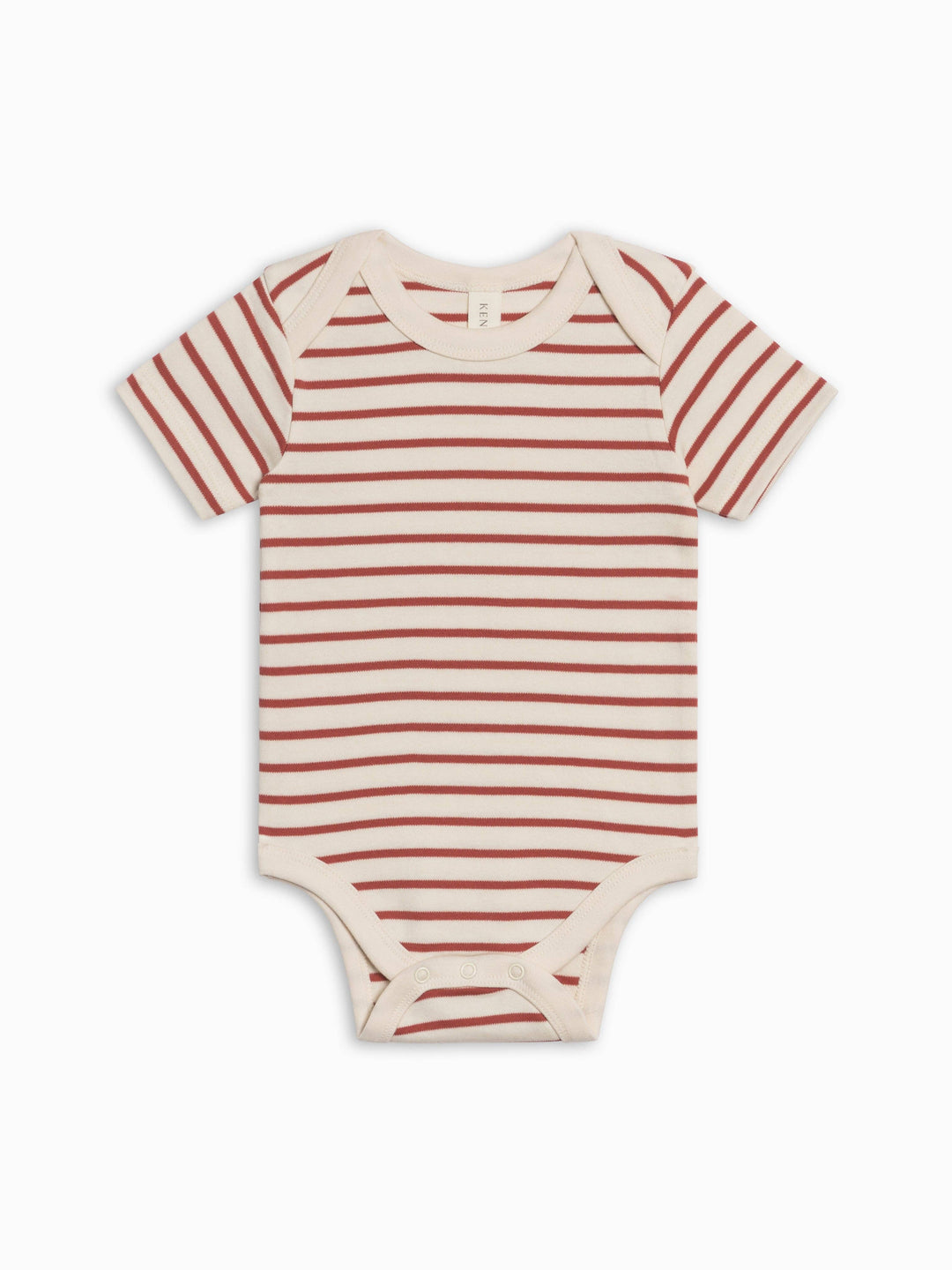 Babesta Afton Bodysuit - Ron Stripe / Barn by Colored Organics