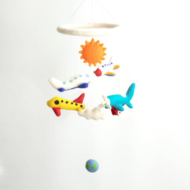 Babesta Airplane Baby Mobile by The Winding Road