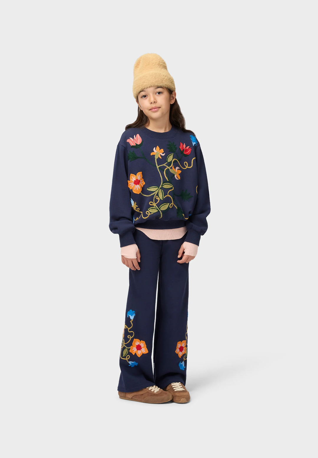 Babesta Aurita Navy Pants by Molo