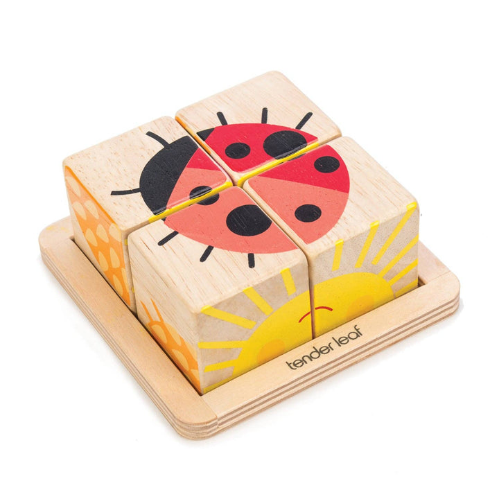 Babesta Baby Blocks Puzzle Tender Leaf Toys