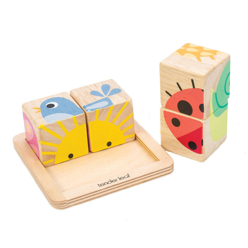 Babesta Baby Blocks Puzzle Tender Leaf Toys