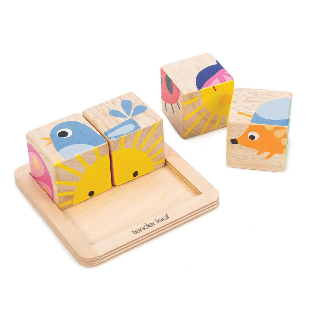 Babesta Baby Blocks Puzzle Tender Leaf Toys