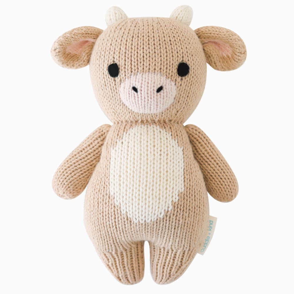 Babesta Baby Cow Knitted Toy
