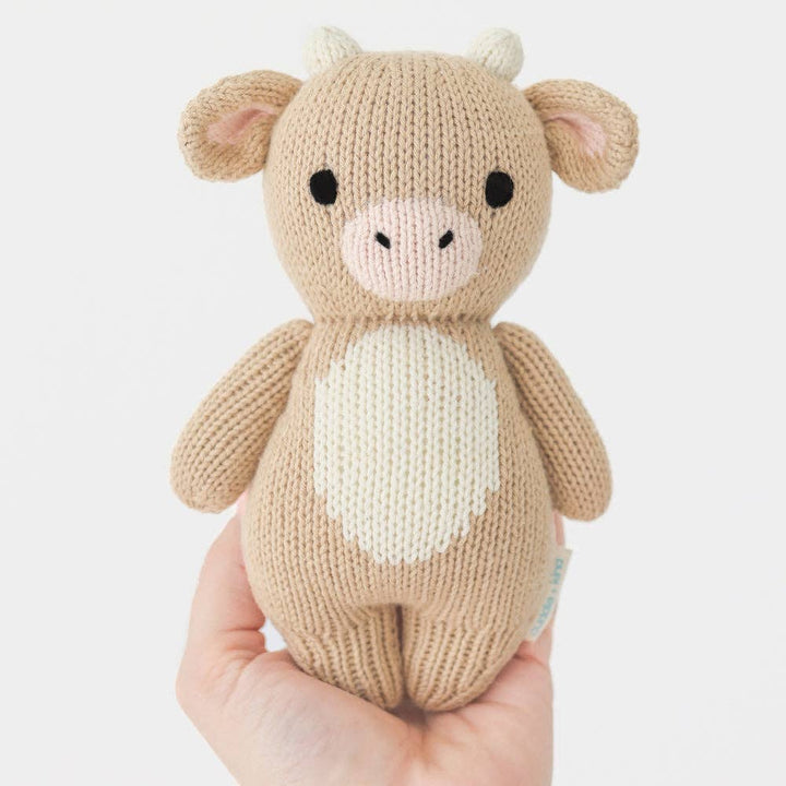 Babesta Baby Cow Knitted Toy