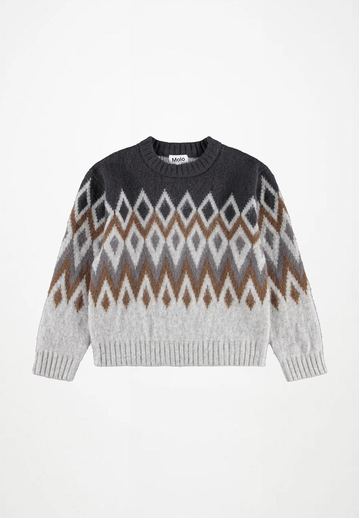 Babesta Baes Nordic Sweater - Nordic Stone by Molo