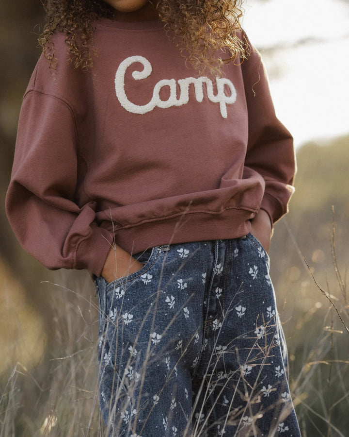 Babesta Barrel Pant Heart Ditsy by Rylee + Cru