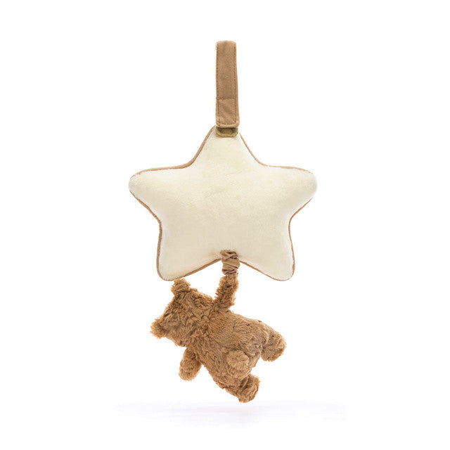 Babesta Bartholomew Bear Musical Pull by Jellycat