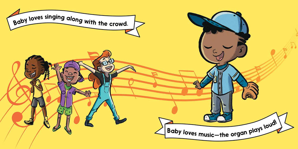 Babesta Baseball Baby Book