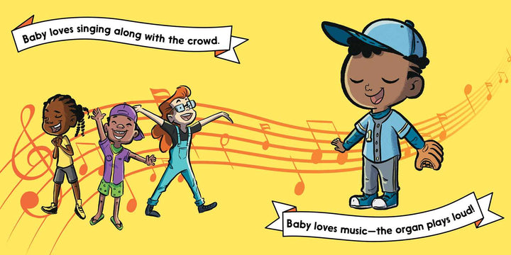 Babesta Baseball Baby Book