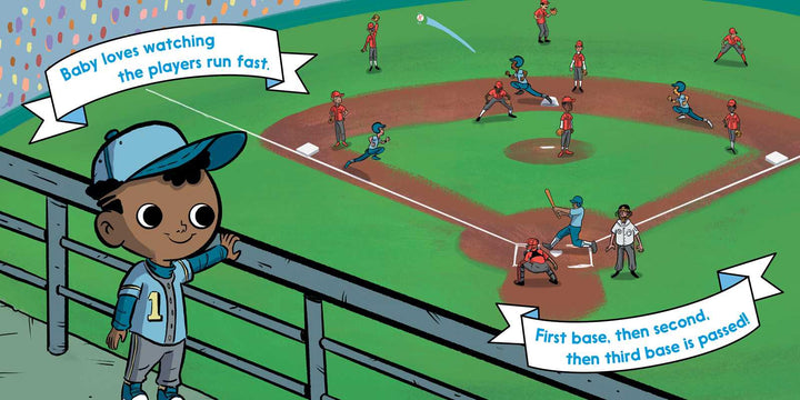Babesta Baseball Baby Book