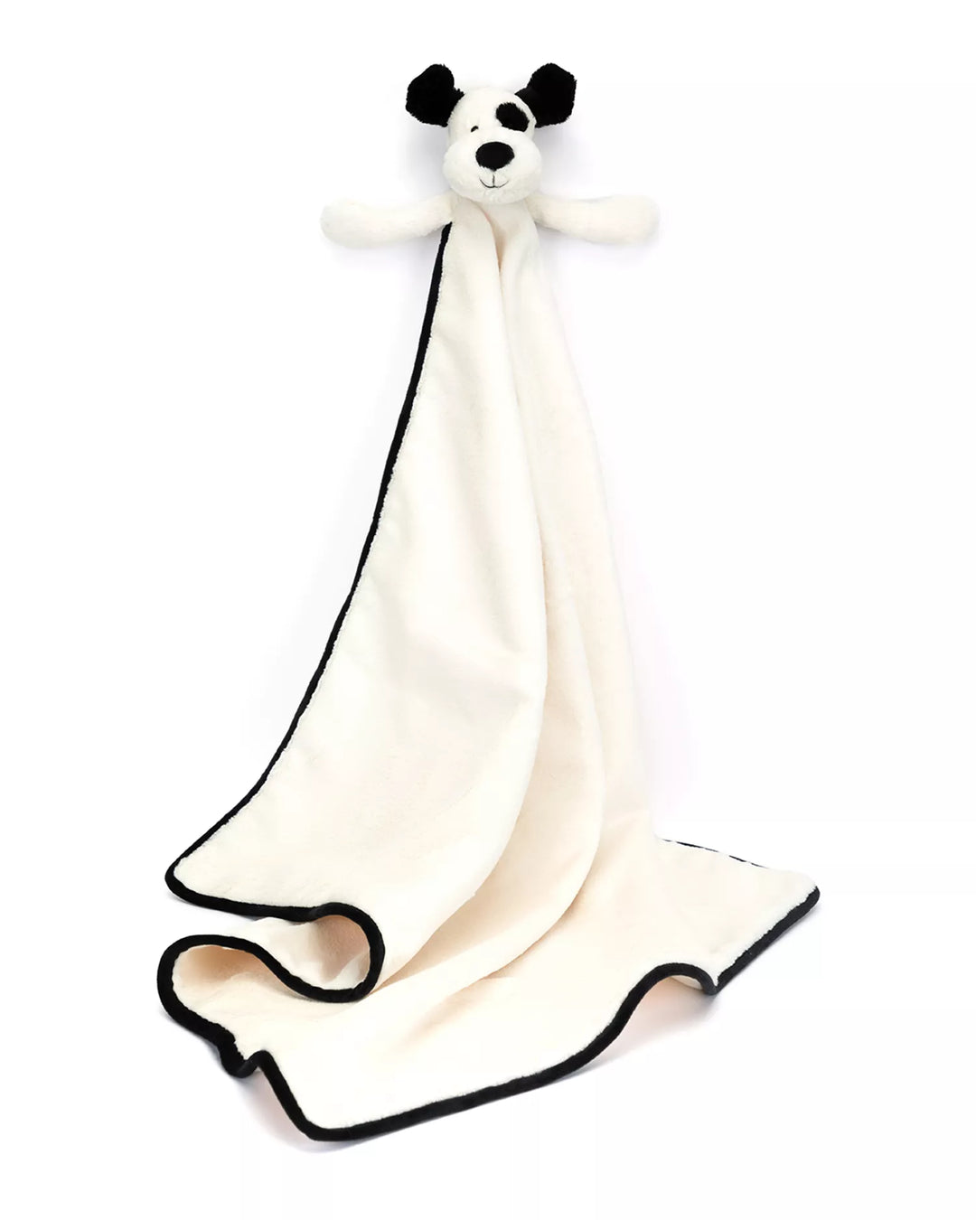 Babesta Bashful Black & White Puppy Blankie by Jellycat