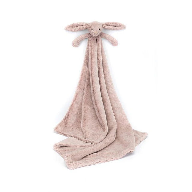 Babesta Bashful Luxe Bunny Rosa Blanket by Jellycat