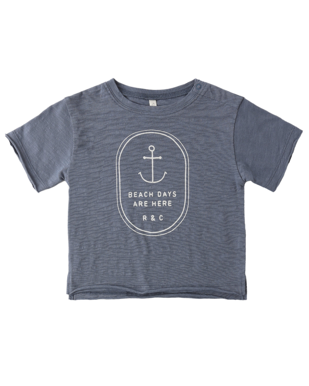 Babesta Beach Days Raw Edge Kids Tee by Rylee and Cru