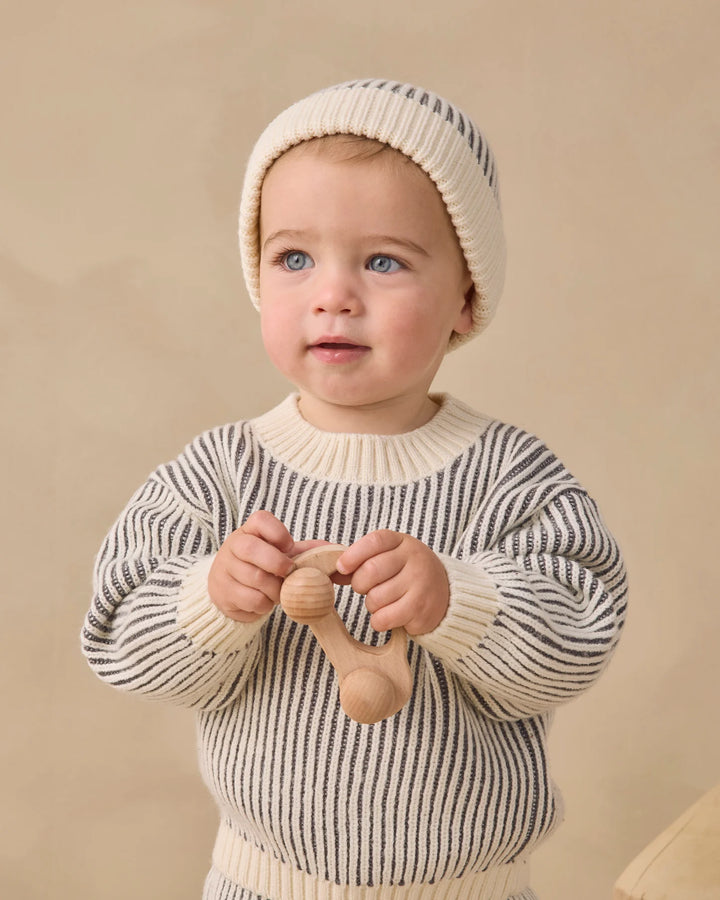 Babesta Beanie Midnight Stripe by Quincy Mae 