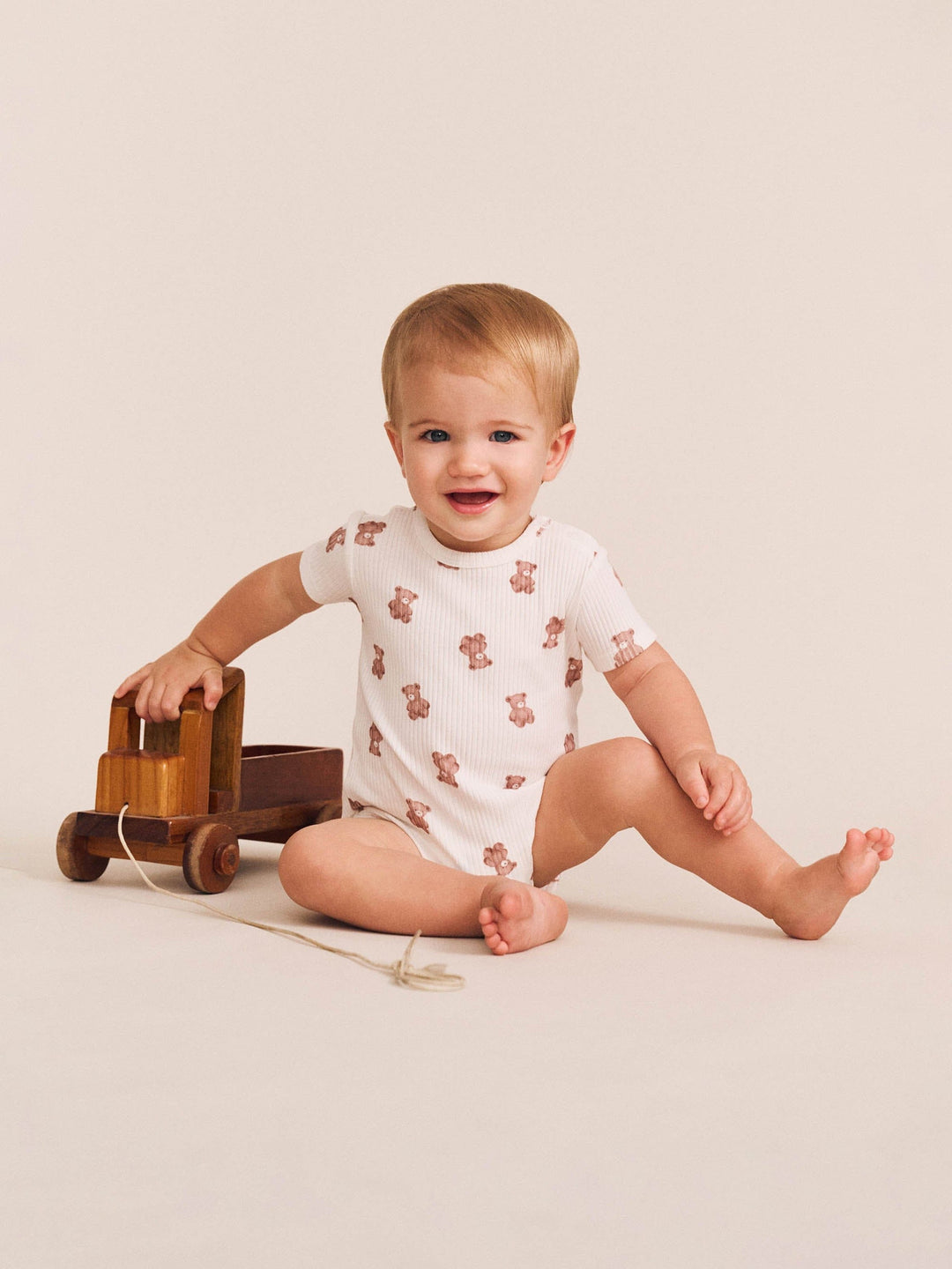 Babesta Beary Snuggly Newborn Romper by Huxbaby