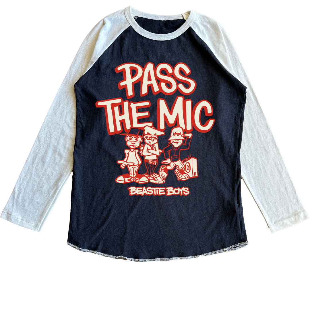 Babesta Beastie Boys Pass The Mic Tee by Rowdy Sprout