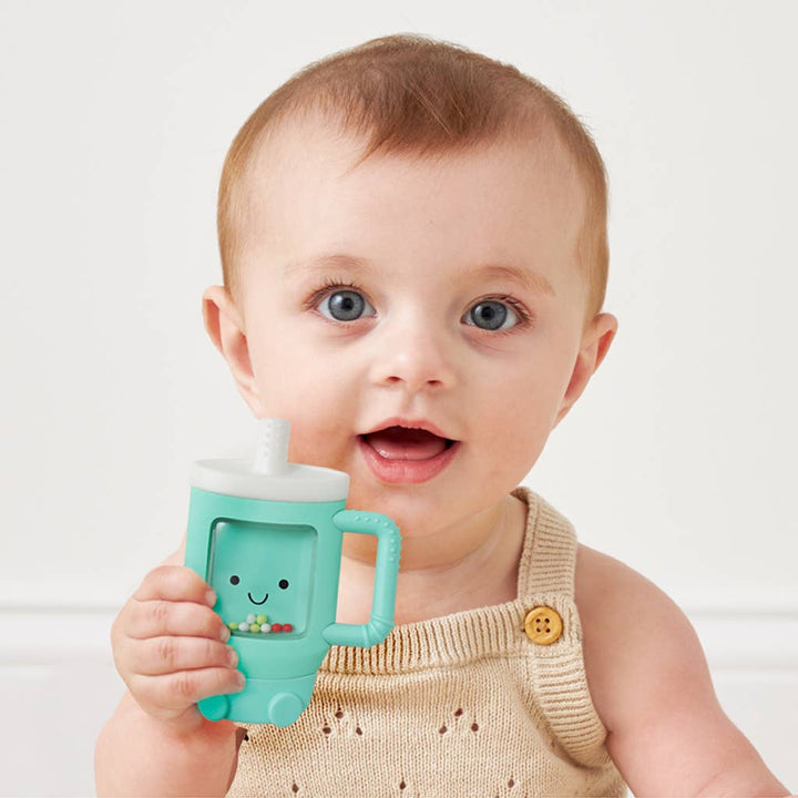  Babesta Bitzy Shake Silicone Teether with Rattle by Itzy Ritzy