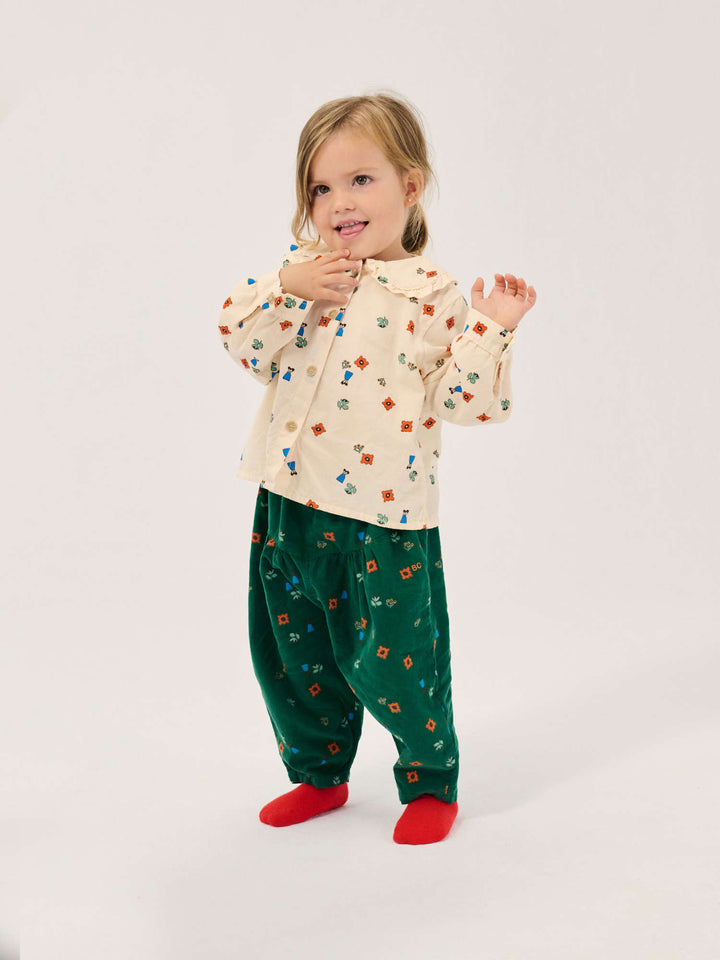 Babesta Blossom All Over Corduroy Pants by Bobo Choses 
