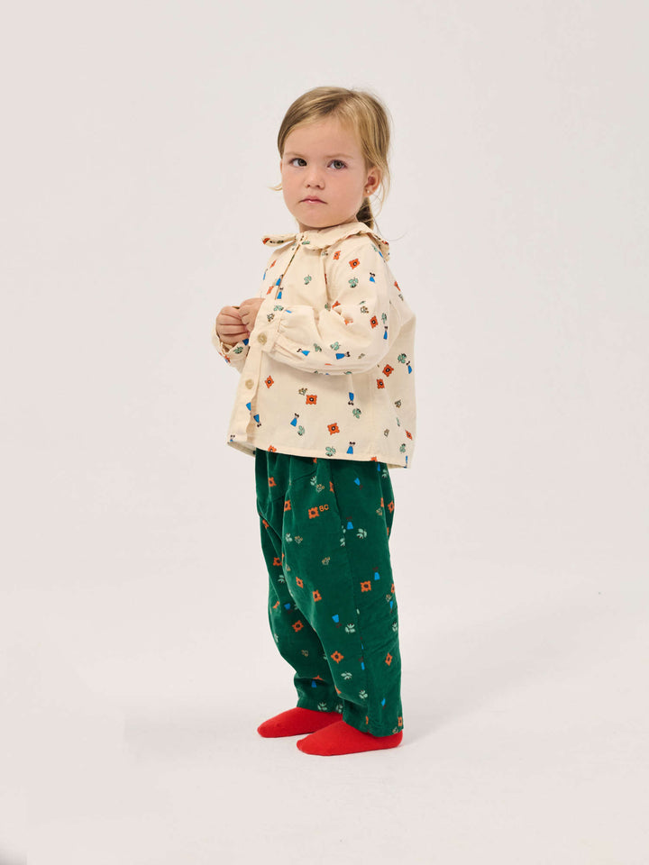 Babesta Blossom All Over Corduroy Pants by Bobo Choses 