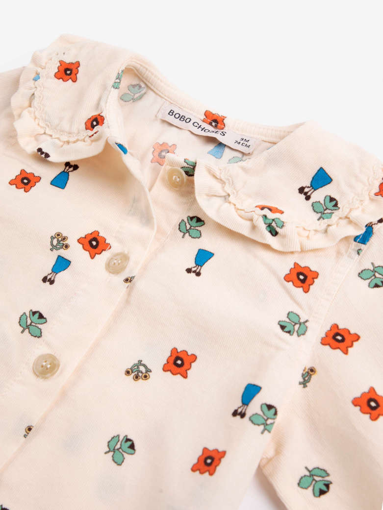 Babesta Blossom All Over Woven Blouse by Bobo Choses