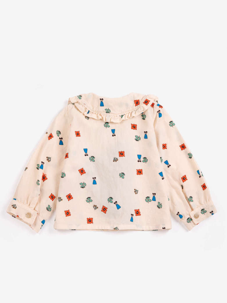 Babesta Blossom All Over Woven Blouse by Bobo Choses