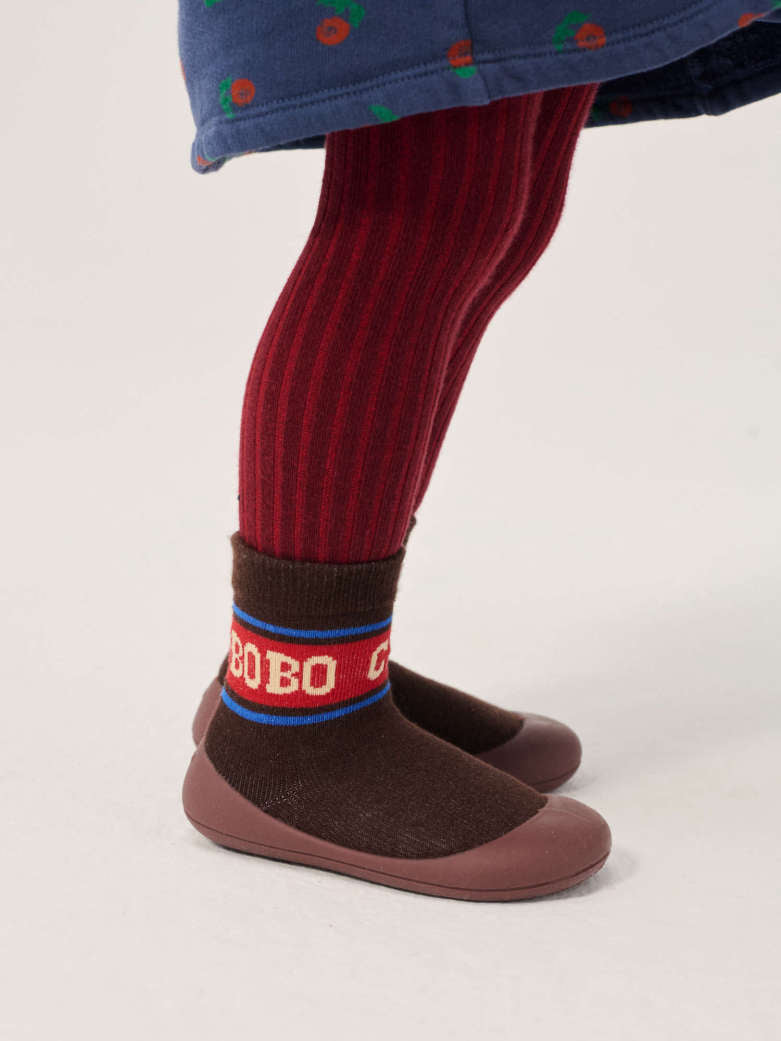 Babesta Bobo Choses Ribbed Tights by Bobo Choses