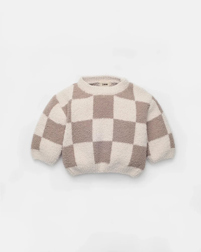 Babesta Boxy Sweater Fuzzy by 7AM Enfant 
