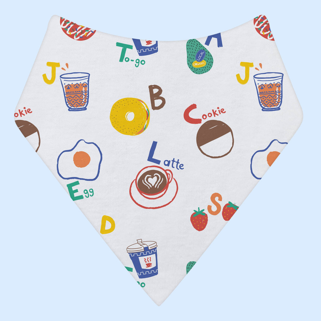 Babesta Brunch ABC Bandana Bib by Estella