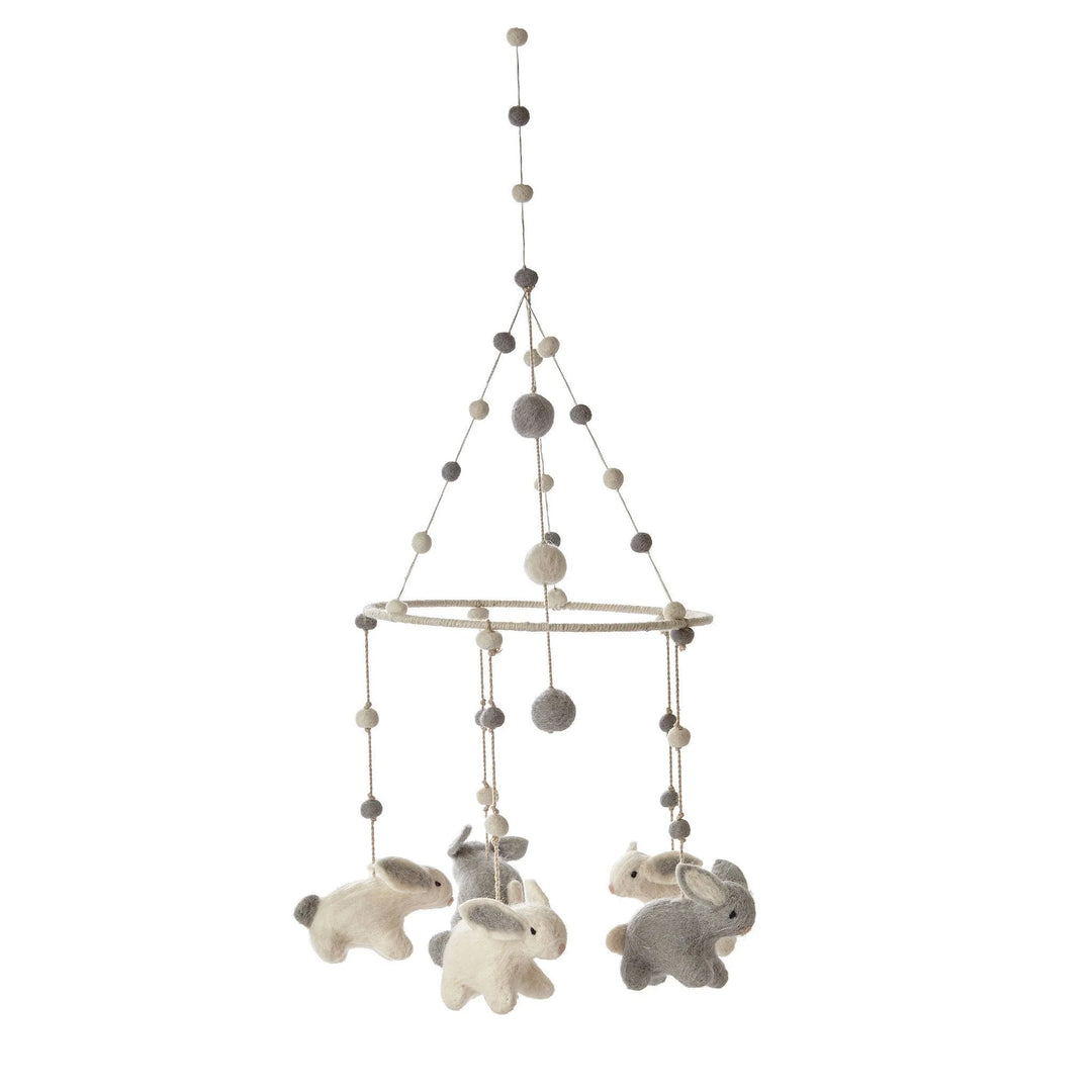 Babesta Bunny Hop Classic Mobile by Pehr