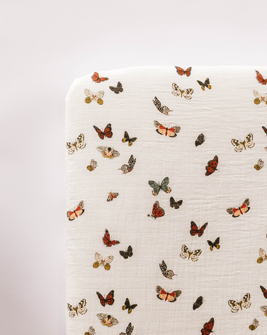 Babesta Butterfly Crib Sheet 