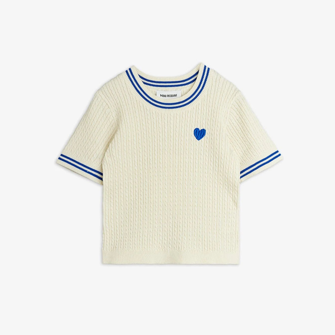 Babesta Cable Knit Top by Mini Rodini