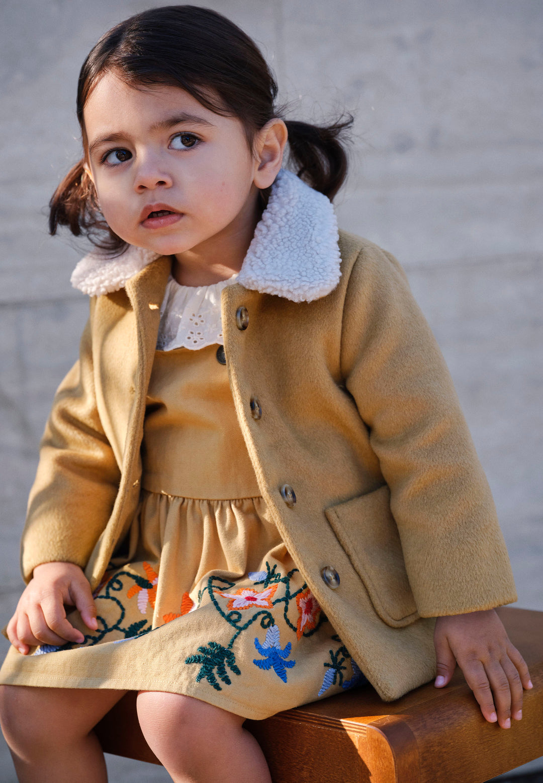 Babesta Colleena Dress Camel by Molo