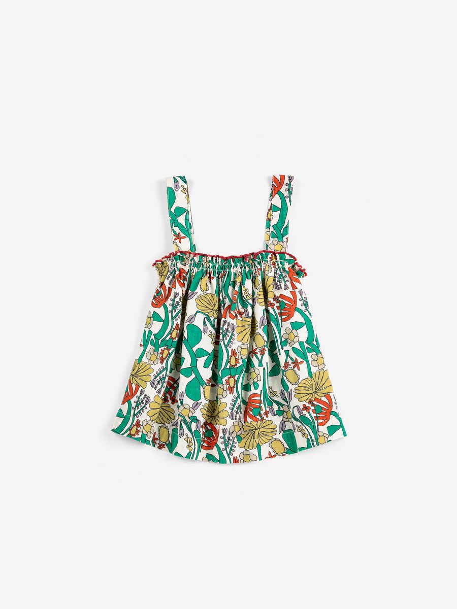 Babesta Color Herbalist Kids Woven Top by Bobo Choses